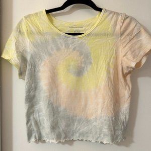 NWOT American Eagle Tie Dye Crop Top Women's Medium